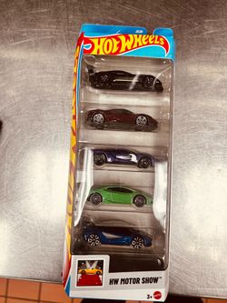 Hot Wheels Motor show 5 pack Lambo