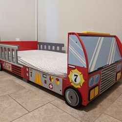 Toddler Bed Fire Truck