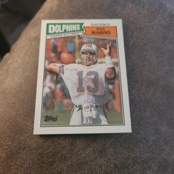 1987 DAN MARINO TOPPS NM #233