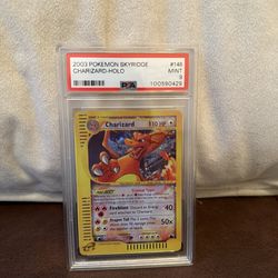 2003 skyridge charizrd Pokemon psa 9