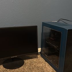 Custom Built Gaming PC + Monitor