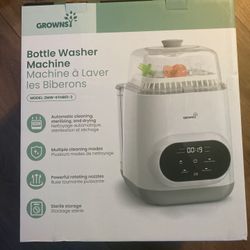 grownsy bottle washer, sterilizer, and dryer  