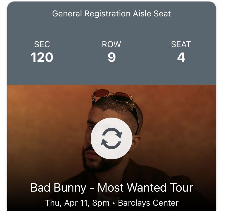 BAD BUNNY TICKETS FOR SALE 