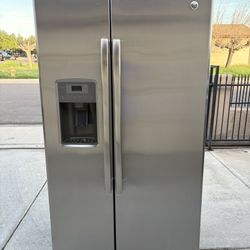 Refrigerator Ge Stainless Steel 