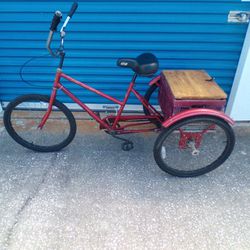 Red 24" Huffy Tric
