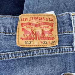 Levi Strauss & Co 513 32x32 Jeans 