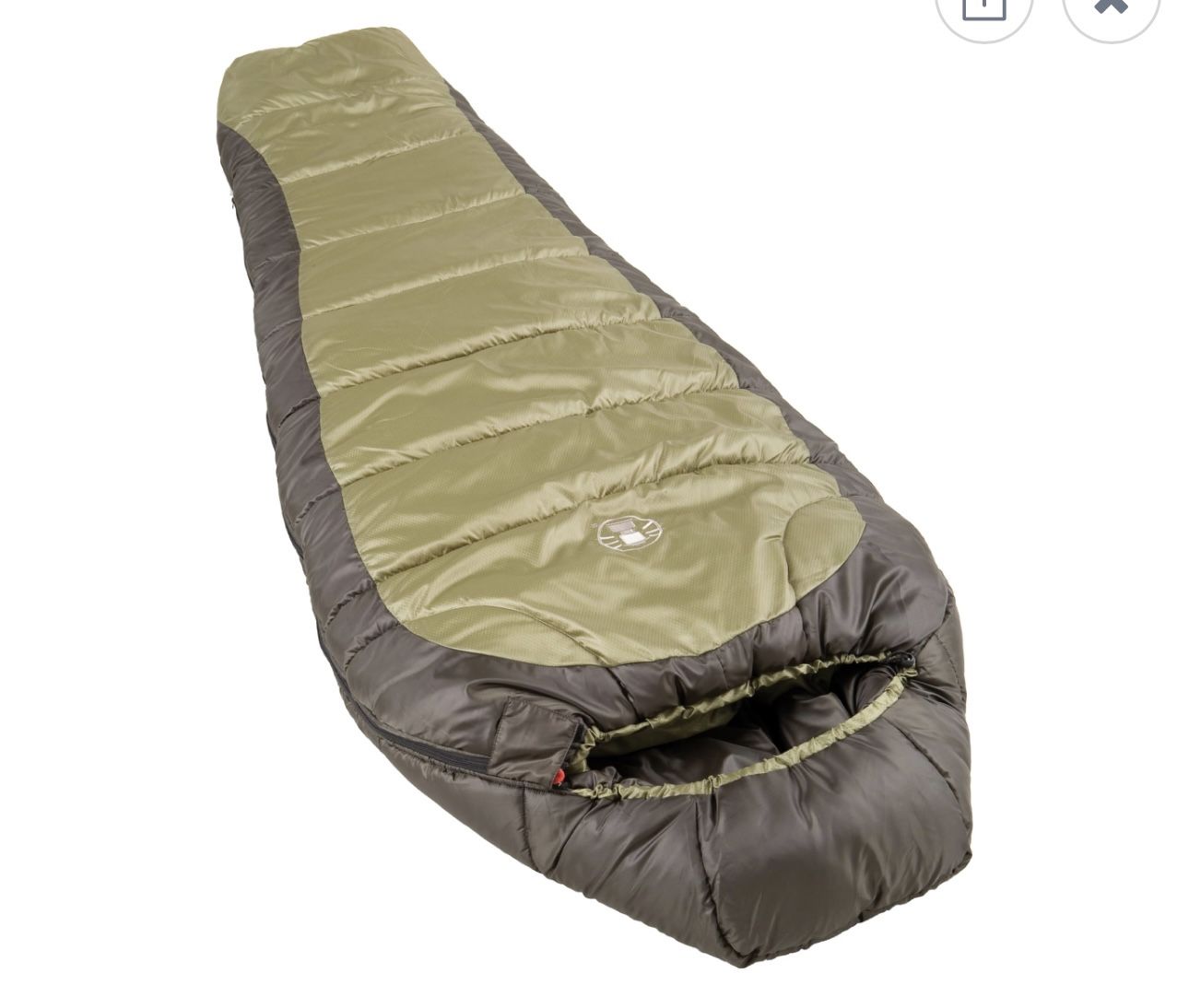 COLEMAN Adult Sleeping Bag, NEW
