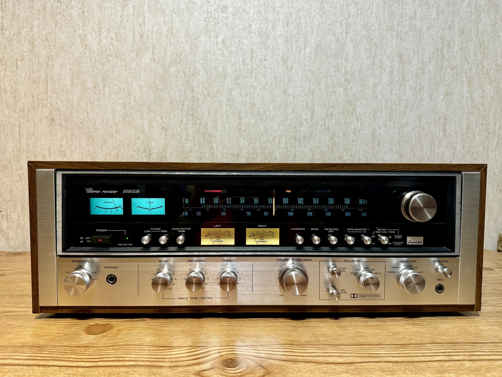 Vintage Sansui 8080DB Stereo Receiver *Serviced*