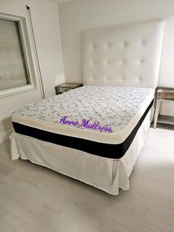 NEW QUEEN PILLOW TOP MATTRESS AND BOX SPRING