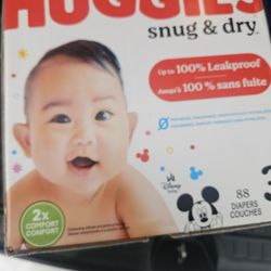 Huggies Size 3 $25