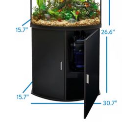 fish tank with cabient 