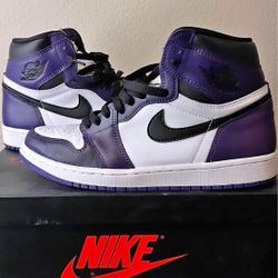 Air Jordan 1 Court Purple