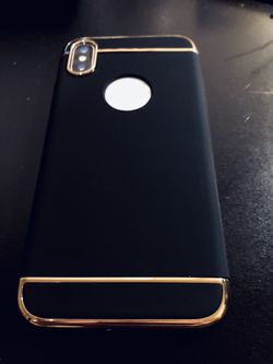 Black Knight Premium Hard Slim Case for IPhone X