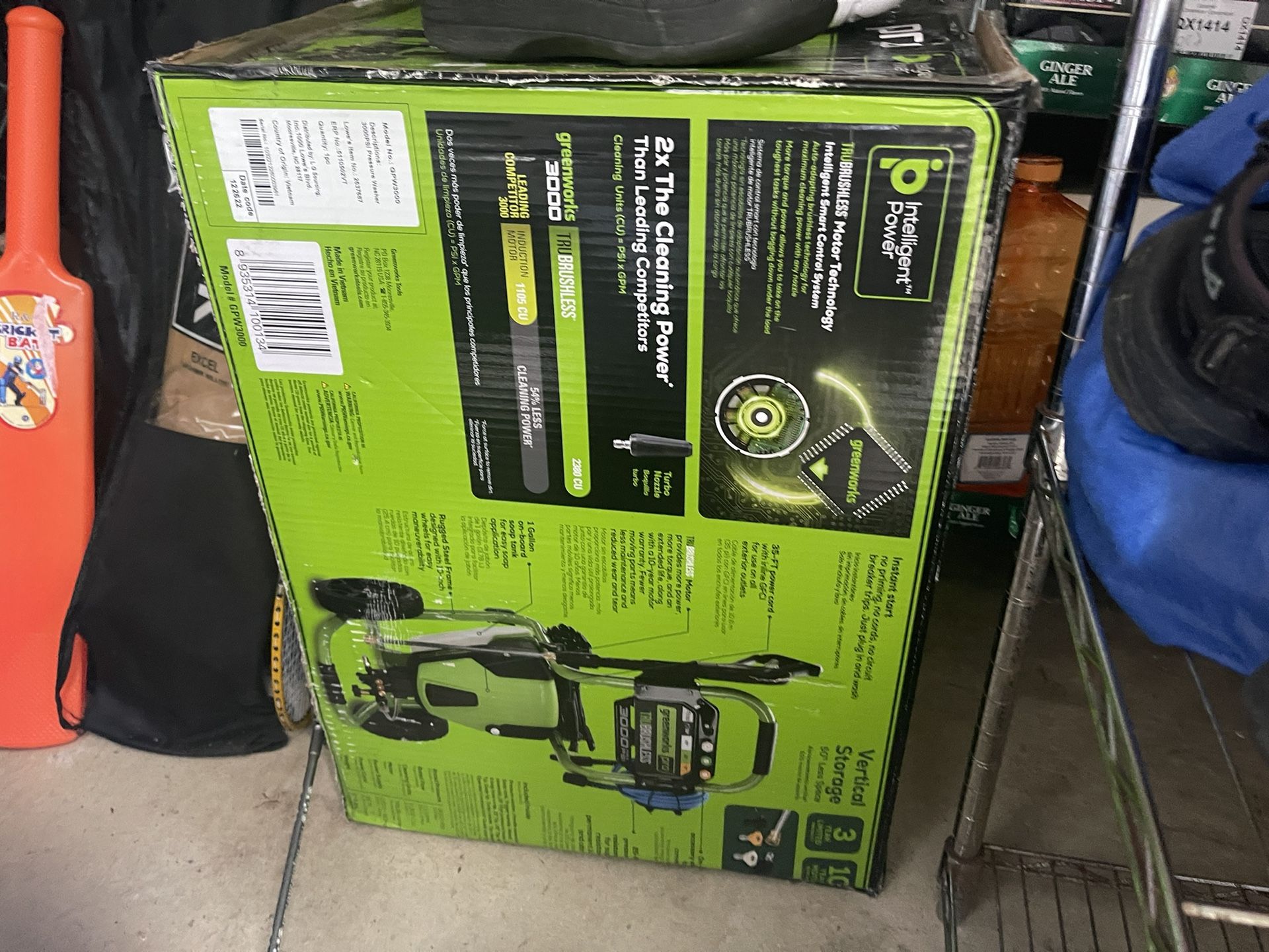 Green works Power Washer 3000psi