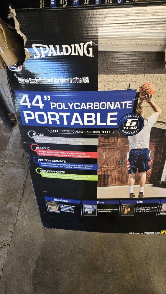 Spalding Basketball Court