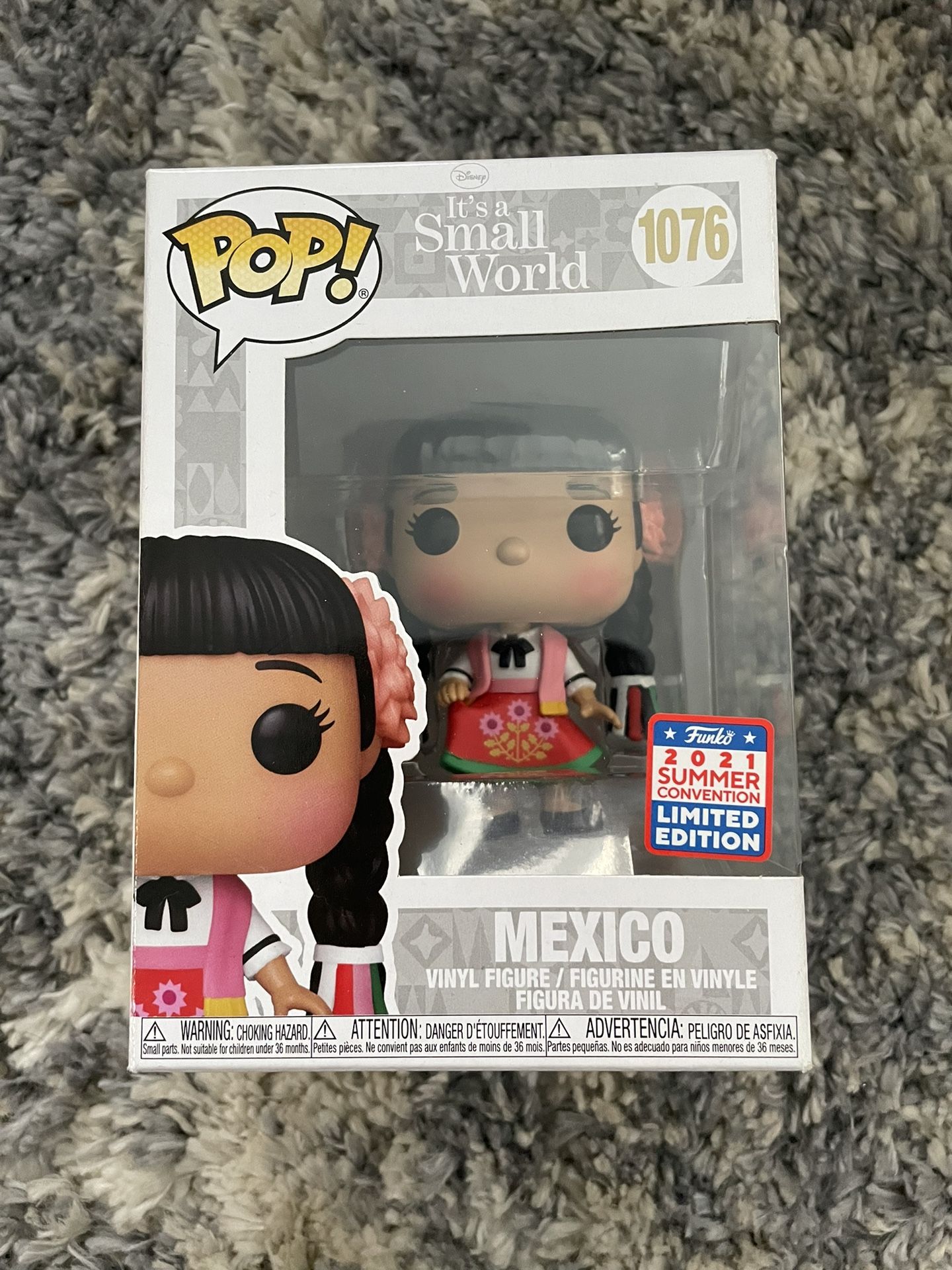 Funko Pop Mexico Disney It’s a Small World 2021 Summer Convention Exclusive