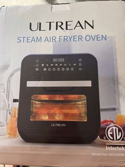 Ultrean 16 Quart Steam Air Fryer Oven, 12-in-1 Steamer and Air
