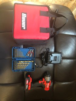 Bauer 20v lithium drill driver