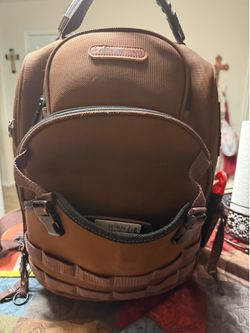 Tradesman backpack brown