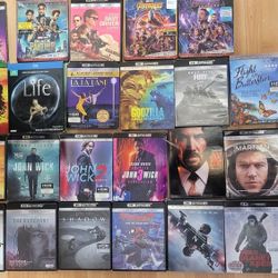 Blu-Ray Movie Bundle (Blue Ray Only)