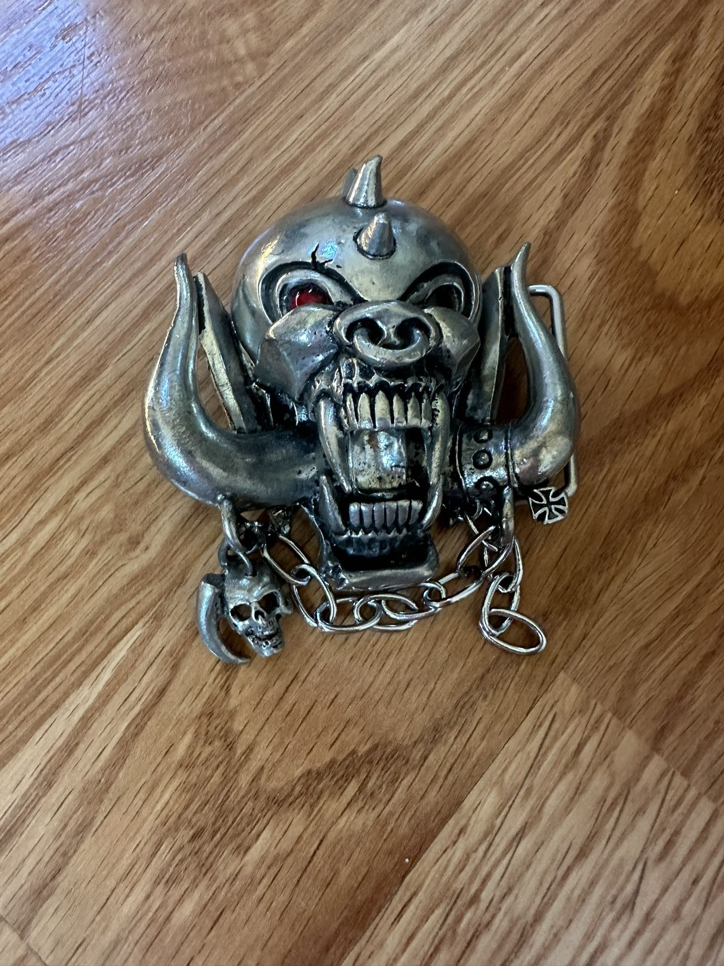 Vintage Motörhead War Pig Belt Buckle Official Made In England
