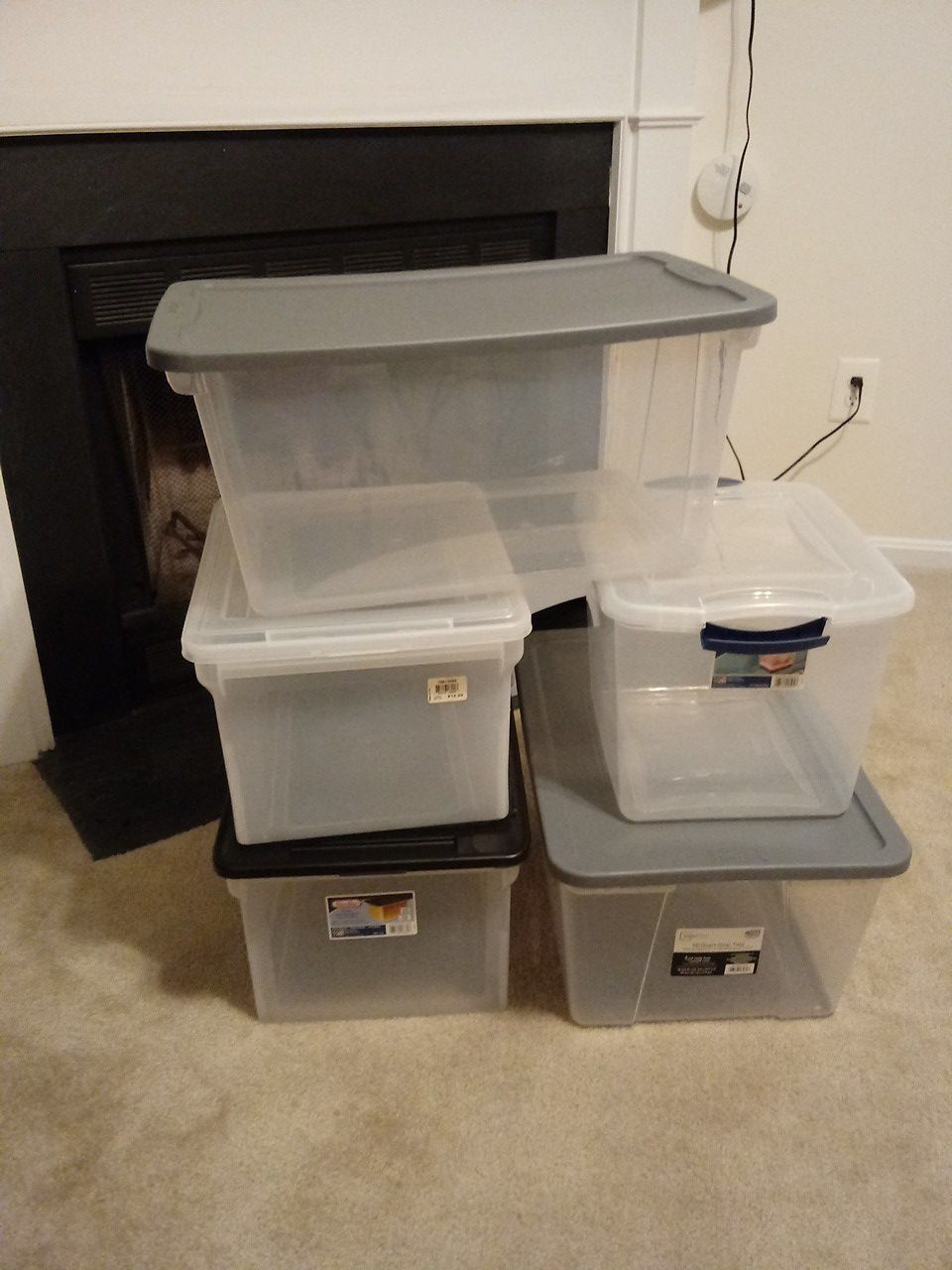 Storage containers lightly used 4 moving and or storage