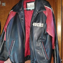 Authentic 49rs Leather Jacket L/xl