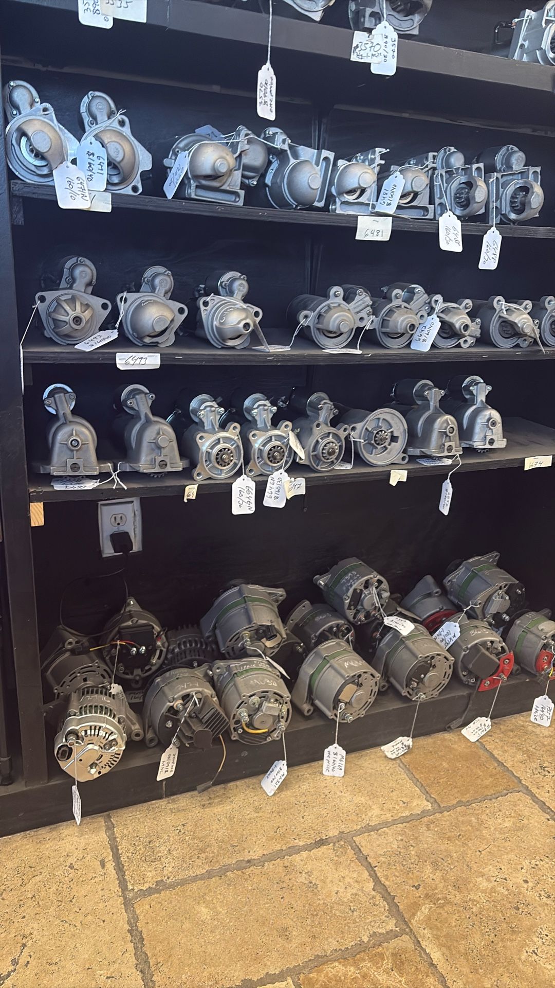 Alternators and starters as low as $80