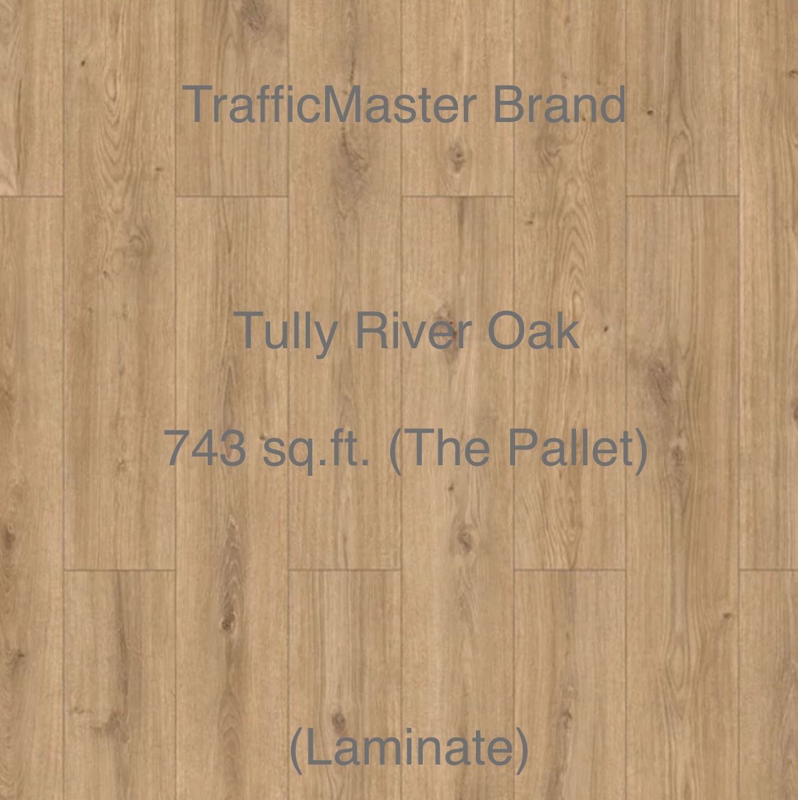 Tully River Oak 7 mm T x 7.56 in. W Water Resistant Laminate Flooring
