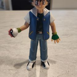 Pokemon Ash Ketchum 1998 Tomy