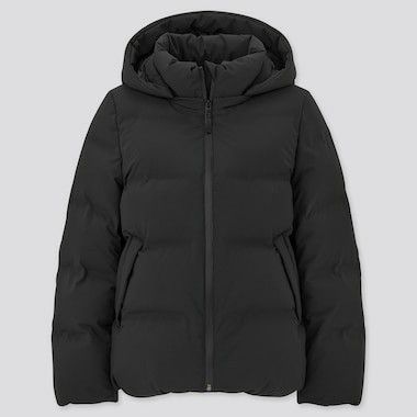 Uniqlo WOMEN SEAMLESS DOWN PARKA Size M Black  Ig