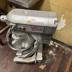 Commercial bread, mixer