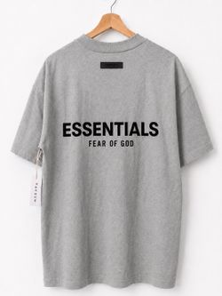 Essentials Dark Oakmeal T-Shirt Fear of God