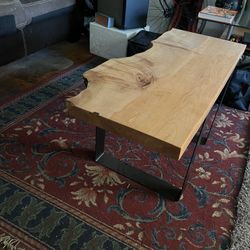 Live Edge Maple Coffee Table
