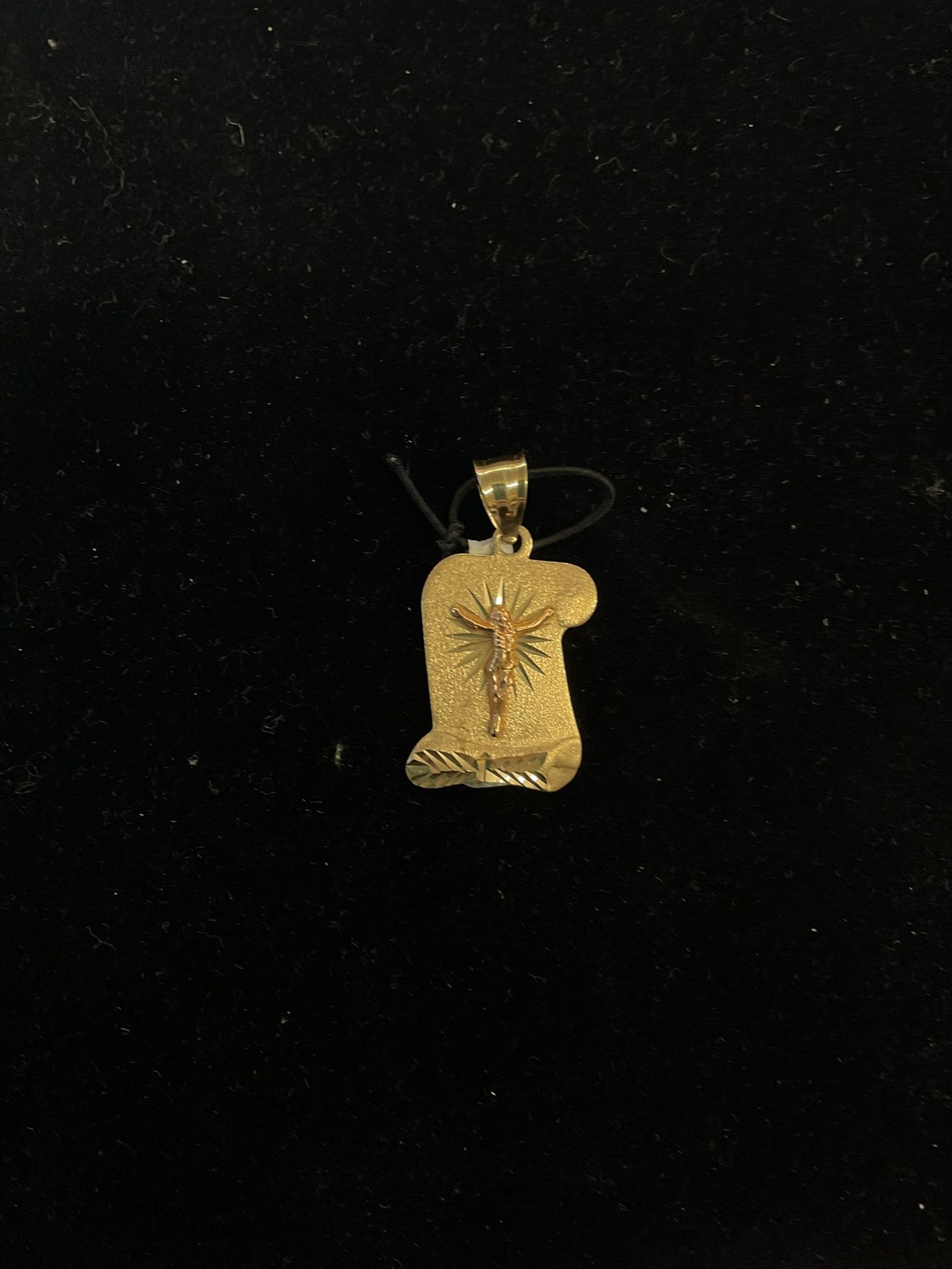 14KT Catholic Cross 37447-4