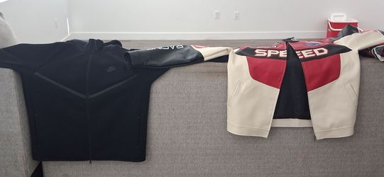 Speed, biker, jacket and Nike tech dri fit jackets
