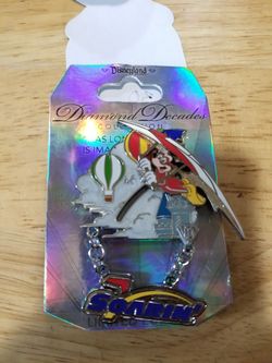Disney pin soaring over California