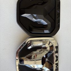 170 mm RAM  trunk  back  rear  emblems  2019-2025 Ram 1(contact info removed) 3500 Tailgate Emblem