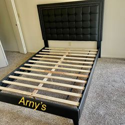 Full Size New Good Quality Bed With Nice Mattress Included 