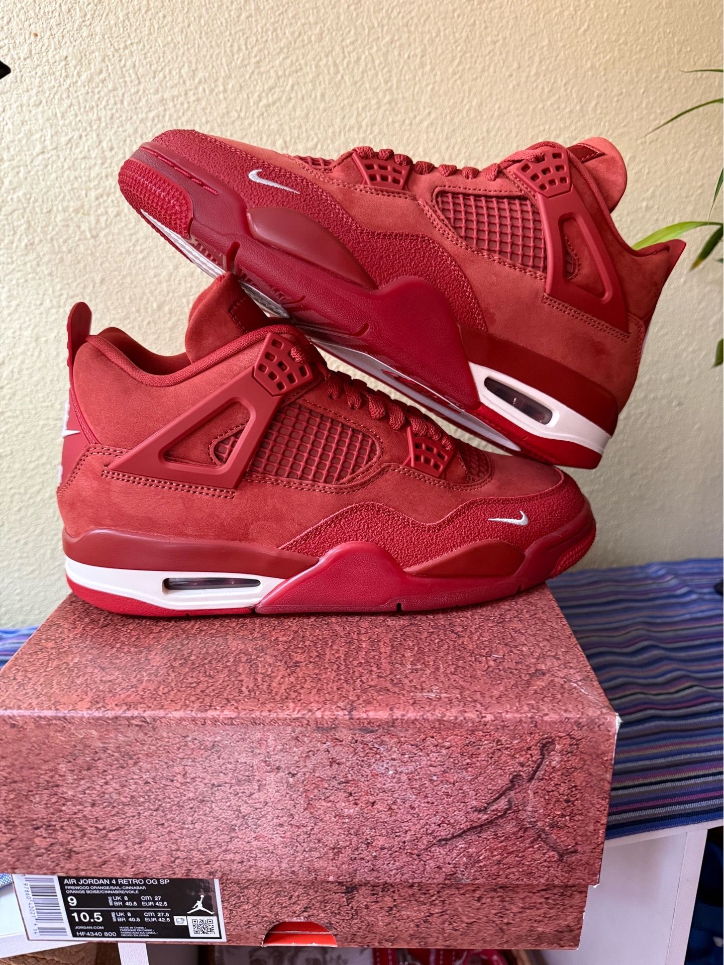 Jordan 4 brick by brick size 9 DS ( read my description ) ( No trade )
