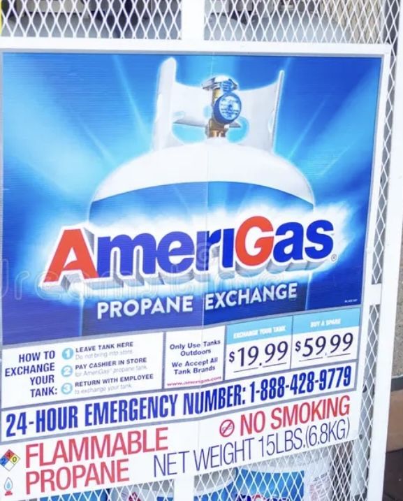 Propane tanks/cylinders Full Or Close To Full. Many Available.