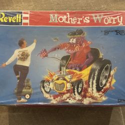 Vintage Revell Mother’s Worry Ed "Big Daddy" Roth Model Car Kit #7623 New Sealed    