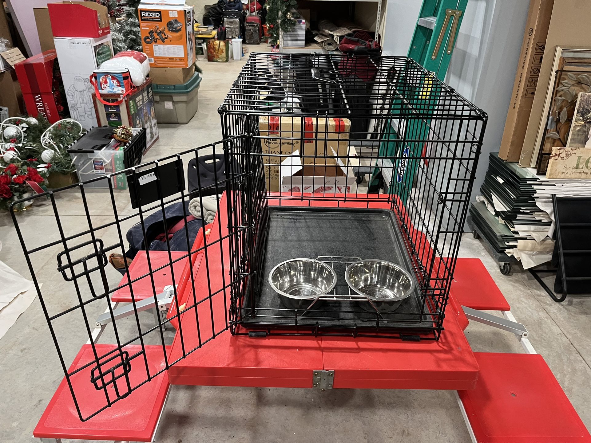 Dog Kennel And Travel Dog Carrier.