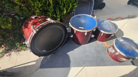 4 piece drum set