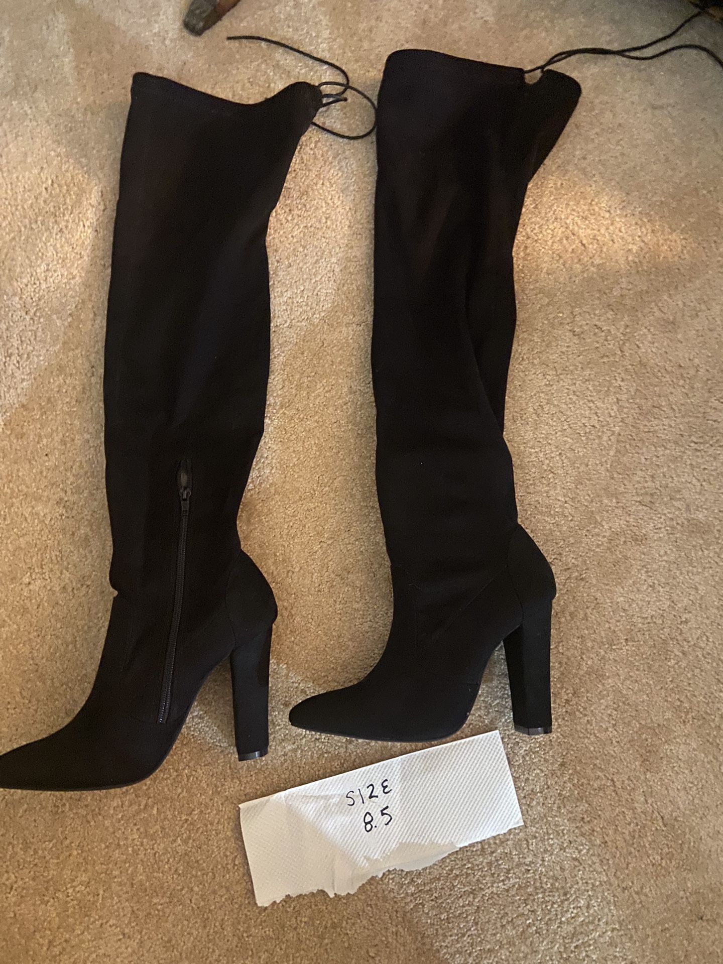 BOOTS!! Thigh Highs Size 8.5