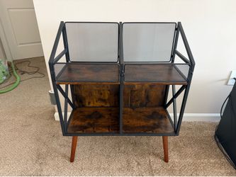 Vinyl Record Storage Shelf