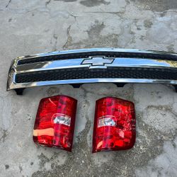 Original 2007 Silverado Truck Rear Lights And Front Grill