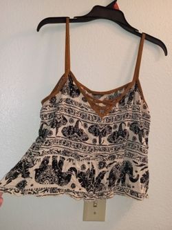 Elephant flowy tank