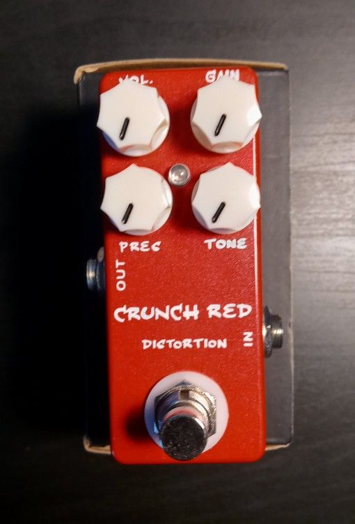 Mosky Audio Crunch Red Distortion Pedal