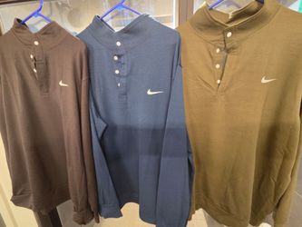Lot of 3 Men's Nike Pullovers - 3XL